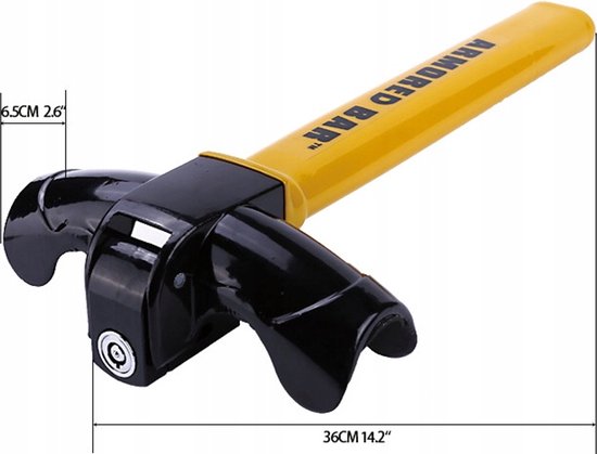 stuurwielslot - Verstelbare 42 cm stuurwielhouder - Universele pasvorm