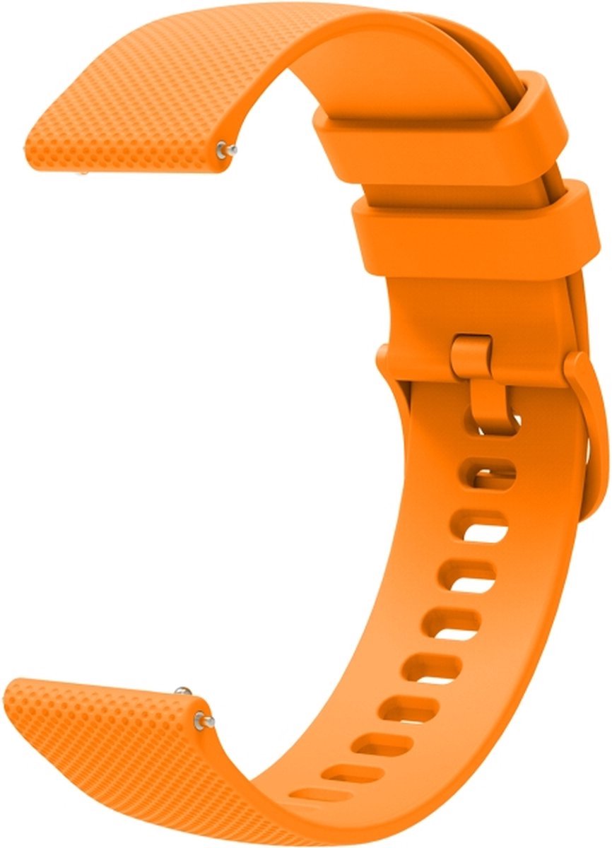 Siliconen bandje - oranje, geschikt voor Garmin Vivoactive 4 en Venu 2