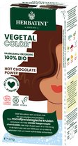Herbatint Vegetal Color - Haarverf - Biologisch en vegan - Hot Chocolat Power (donkerbruin) - 100 gram