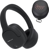 PowerLocus P7 Draadloze Over-Ear Koptelefoon - Bluetooth Headphone - Microfoon, Bass Mode, incl. Hoesje - Zwart