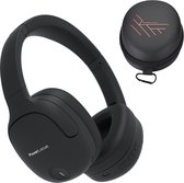 Bol.com PowerLocus P7 Draadloze Over-Ear Koptelefoon - Bluetooth Headphone - Microfoon Bass Mode incl. Hoesje - Zwart aanbieding