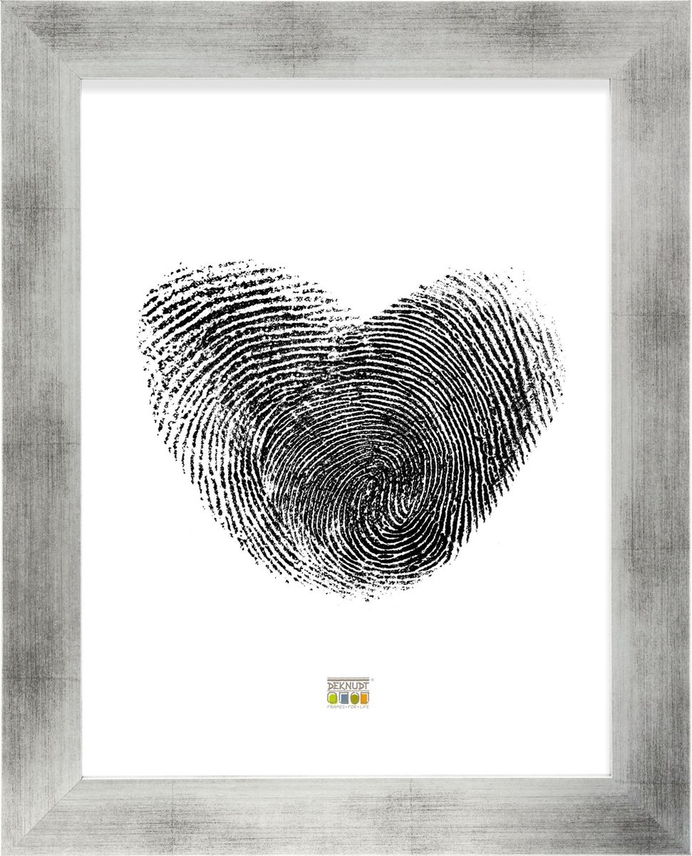 Deknudt Frames fotolijst S43BD1 - antiek zilverkleur - foto 30x45 cm
