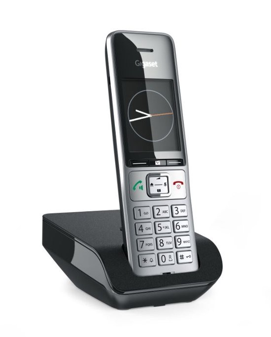 Gigaset COMFORT 500HX Analoge-/DECT-telefoon Nummerherkenning Zwart, Zilver foto 3