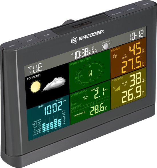 BRESSER 7-in-1 Weer Center Weerstation Air-Mon | 7003700