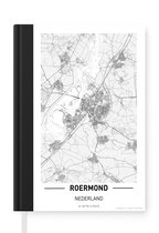 Notitieboek - Schrijfboek - Stadkaart Roermond - Notitieboekje klein - A5 formaat - Schrijfblok