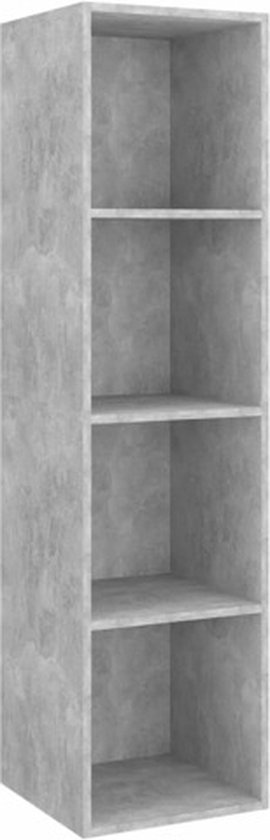 vidaXL-Tv-wandmeubel-37x37x142,5-cm-bewerkt-hout-betongrijs