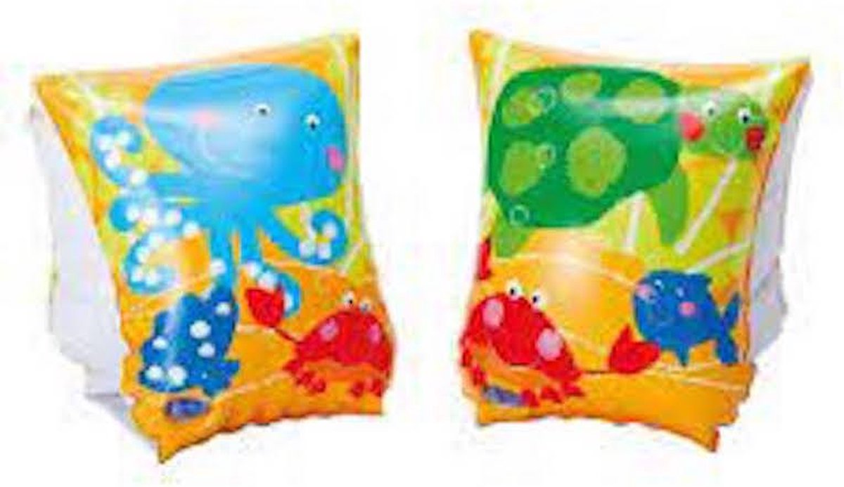 Intex Zwemmouwtjes Zeedieren 3-6 jaar 23x15 cm - Zwembandjes - Opblaas zwemmouwtjes 23 x 15 cm