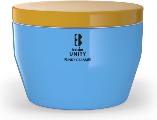 Bolsius Geurkaars Unity Funky Caramel - 10 cm / ø 14 cm