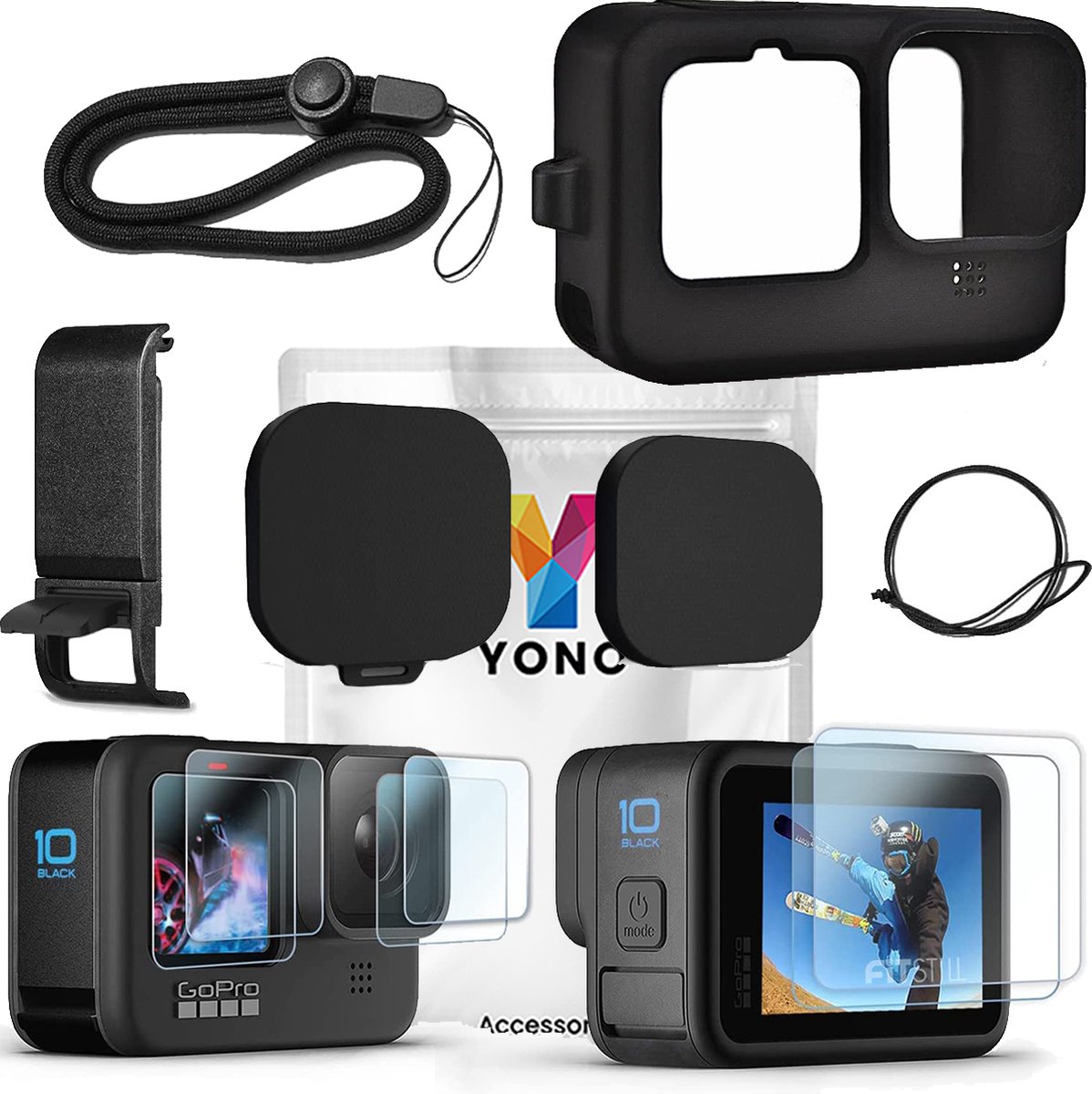 YONO Set d' Accessoires de vêtements pour bébé de Protection adaptés pour  GoPro Hero 9