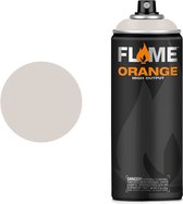 Molotow Flame Orange - Spray Paint - Spuitbus verf - Synthetisch - Hoge druk - Matte afwerking - 400 ml - light grey neutral