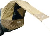Temz® Auto tent - Bustent - Kofferbak Tent - Autotent - Kleptent - Bus Tent - Tent voor Auto - Campertent - Voortent Caravan - Camper Tent - Tent - Tent Kofferbak - Bruin
