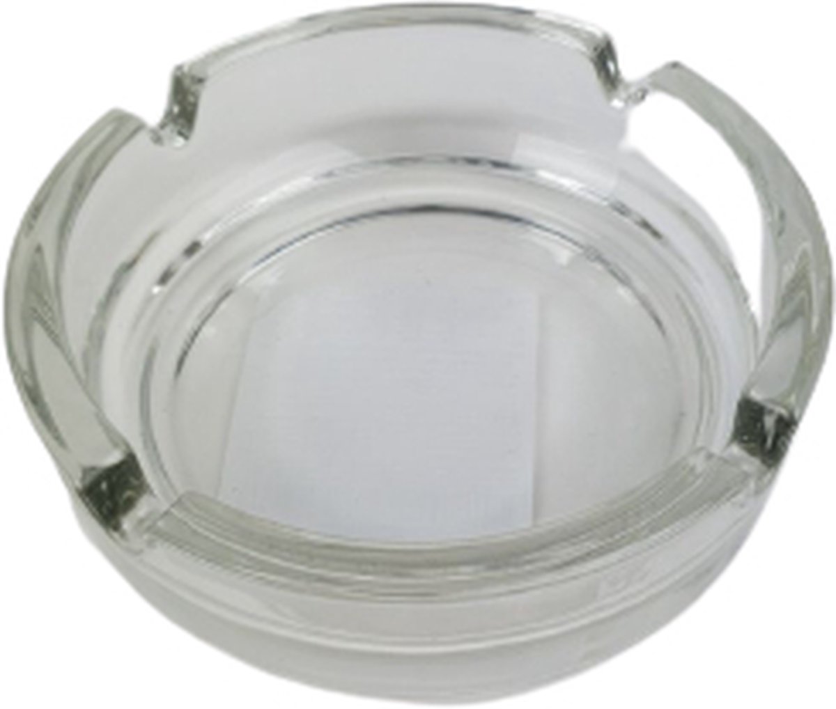 Goedkoopste Asbak MATTIE rond - Transparant - Glas - ⌀ 10,5 x h 3 cm - Set van 2 - Peukenbak - Sigarettenbak - Sigaret - Peuk - Roken - Vaderdag Cadeau - Voor hem - Papa - papadag