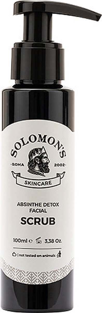 Solomon's Absinthe Detox Facial Scrub gel 100ml