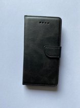 Apple iPhone 7/ 8 / SE 2020 / SE 2022 hoesje - Kunstleer Book Case Zwart - met extra ruimte voor briefgeld