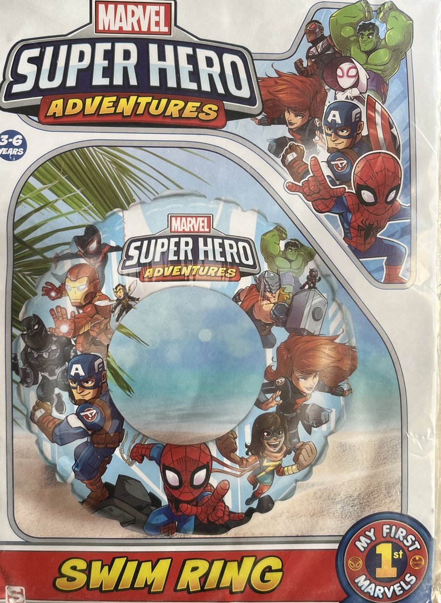 Spiderman zwemband - Vakantie - Kinderen - Verjaardag - Feestje - Jongens - Marvel - spiderman no way home - Superheld - Cadeau- Kinderfeestje - Bal - Opblaasbal - Jarig