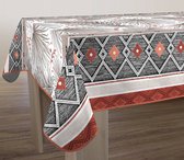Nappe anti-tache Palme 240 x 150 cm - Accessoire de table décoratif - Décoration Salon - Bonne et Plus®