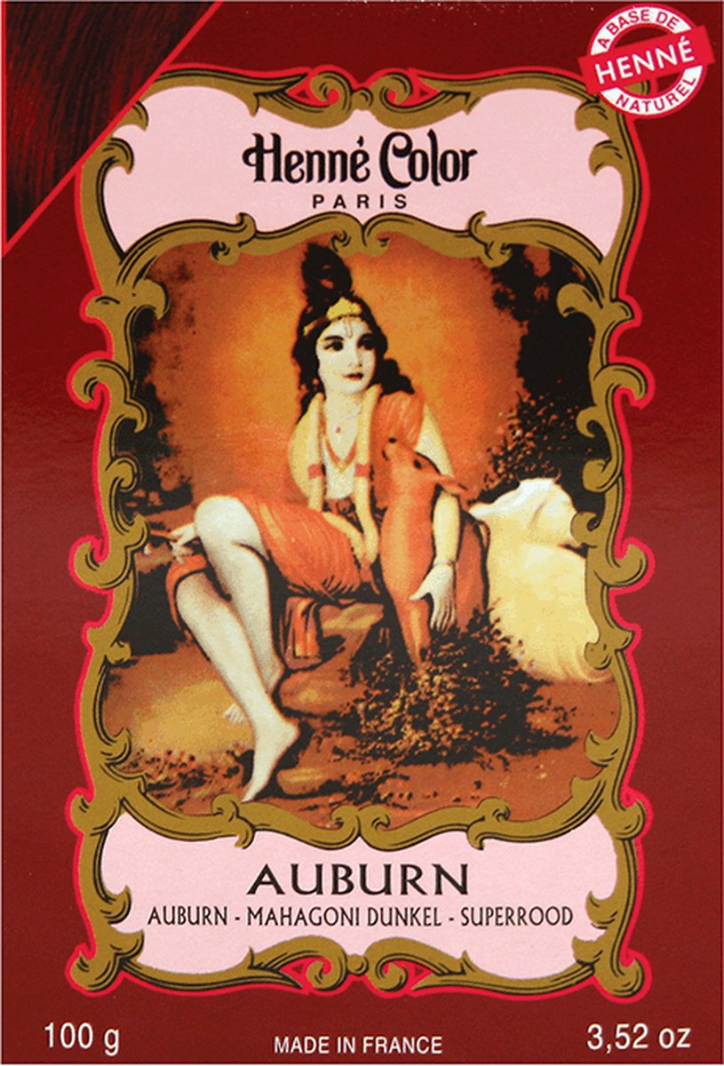 Henne Color - Henna Poeder - Auburn/Dark Red/Superrood