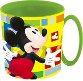 Mickey Mouse plastiek drinkbeker - 350 ml