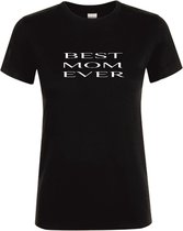 T-Shirt BEST MOM EVER - Anniversaire - Fête des Mères - XLarge