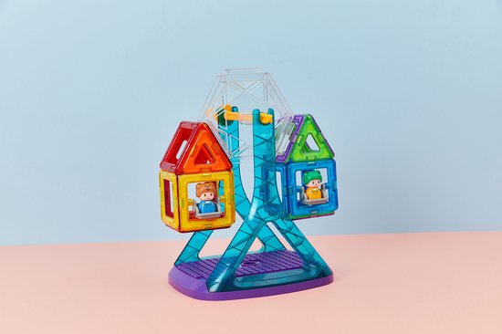 Magformers Carnival Plus Set - Magnetisch Bouwspeelgoed - 48-delig - Kermis Thema - Montessori Speelgoed - 3-7 jaar