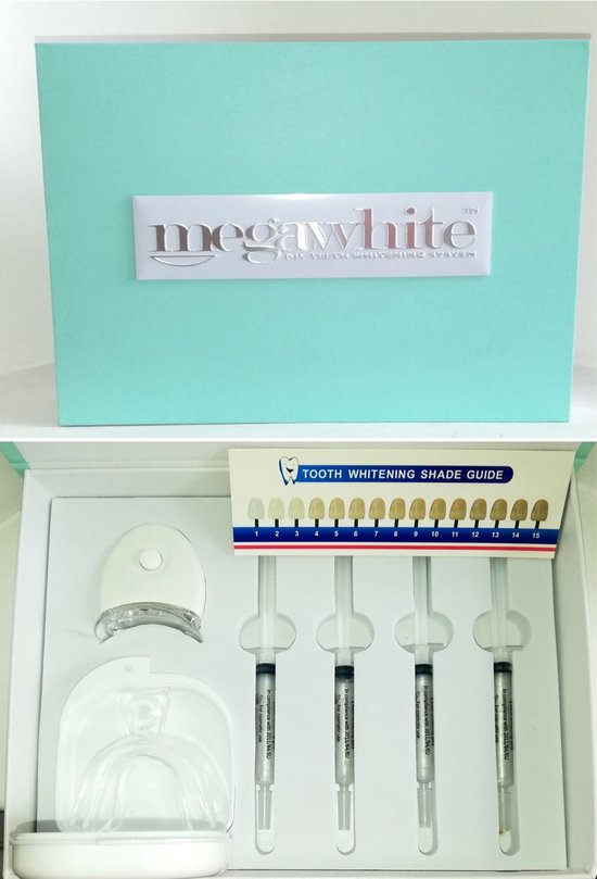 MEGAWHITE Teeth whitening system bol