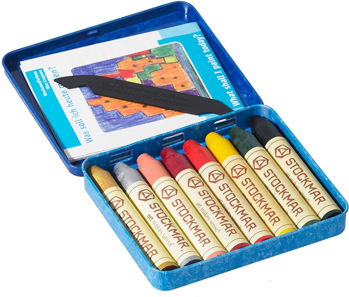 Stockmar wasstiftjes ass. nr. 2 - 8 aanv. kl. +g/z