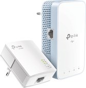 TP-Link TL-WPA1000 KIT PowerLine-netwerkadapter 1000 Mbit/s Ethernet LAN Wifi Wit