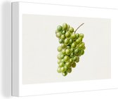 Tableau sur toile Nourriture - Raisins - Fruits - 30x20 cm - Décoration murale