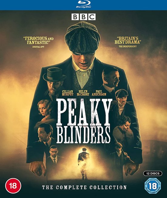 Peaky Blinders 1-6 - The Complete Collection [Blu-ray](import zonder NL ondertiteling)