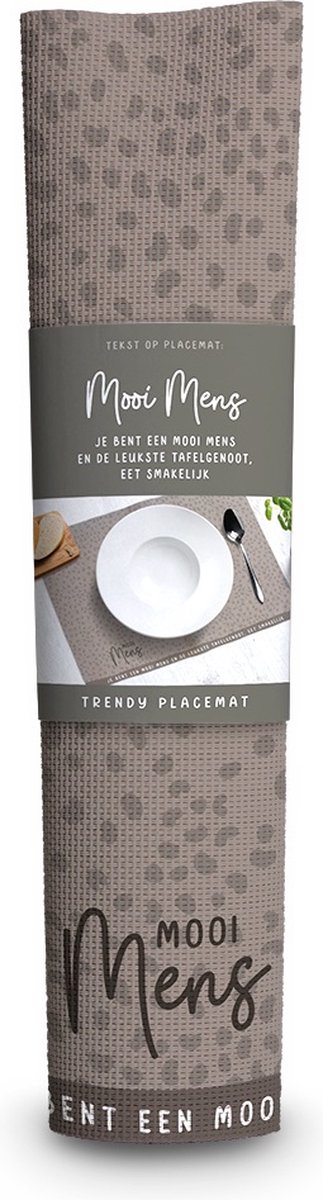 Trendy Placemat Mooi Mens