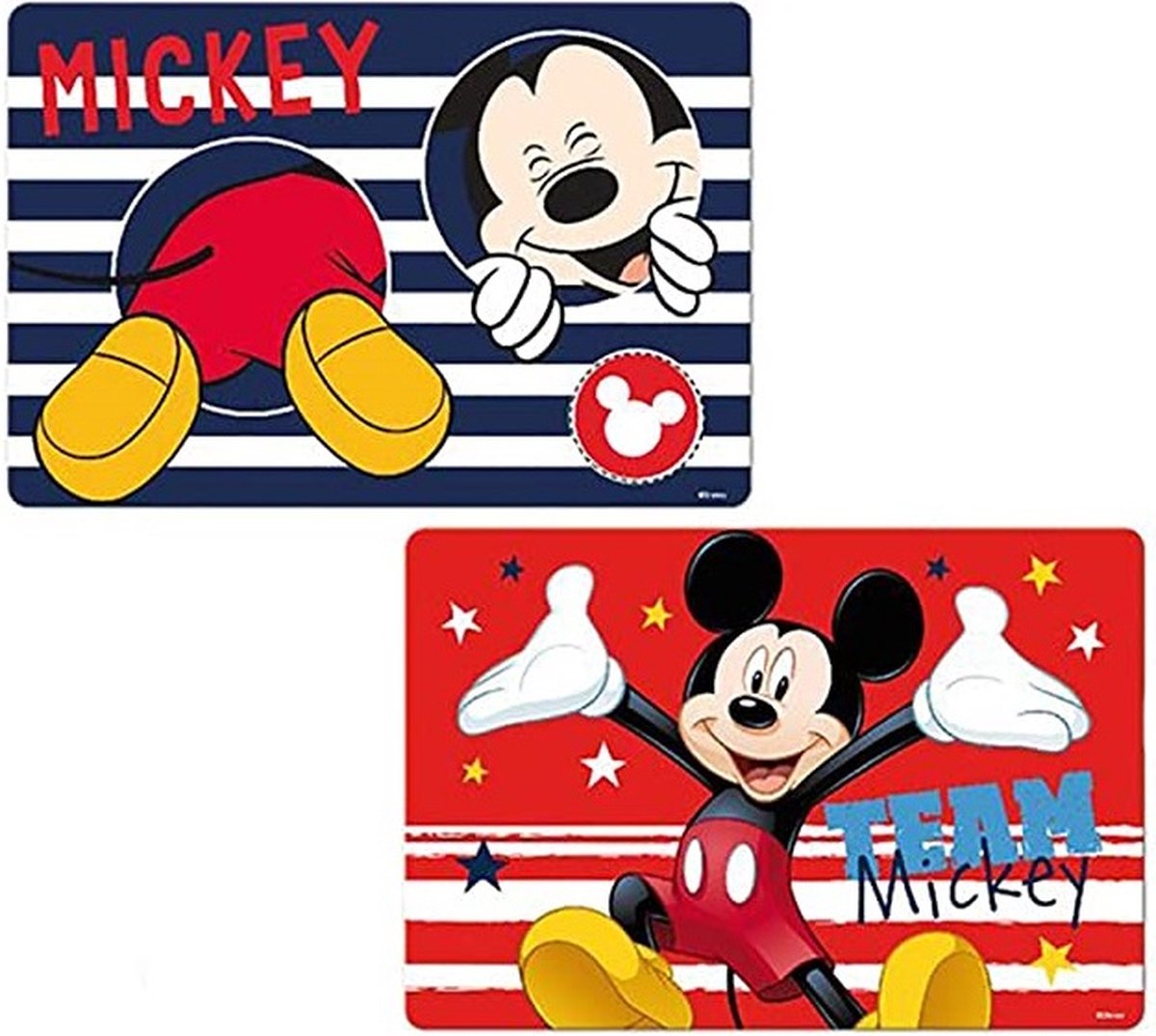 Mickey Mouse - Placemat Mickey Mouse - 2 stuks - 42x28 cm