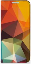 Smartphone Hoesje Xiaomi Redmi Note 11/11S Leuk Book Case Polygon Color