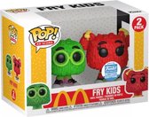 POP! Ad Icons McDonald's 2-Pack Fry Guy (Green Glass) - mini