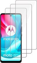 Screenprotector geschikt voor Motorola Moto G60 / G60s / G40 - Gehard Glas Beschermglas Tempered Glass Screen Protector - 3 Stuks