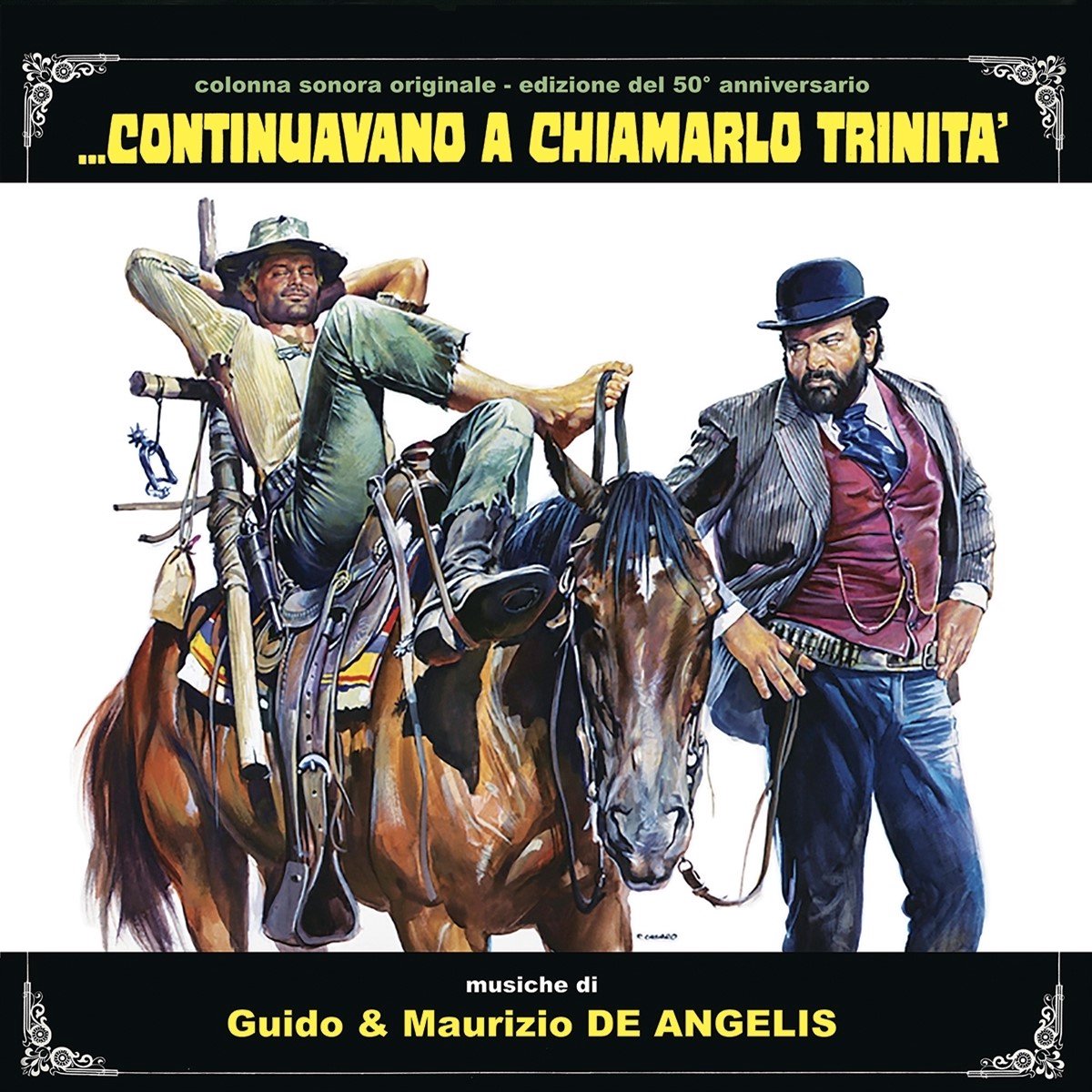 Guido De Angelis & Maurizio - Continuavano A Chiamarlo Trinita (LP)