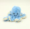 Octopus blauw 18 cm