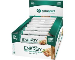 Natusport Energy Performance Bar - Energiereep Sport - Havermout & Fruit - Met Elektrolyten, BCAA & L-Citrulline - Salty Peanut - 12 stuks