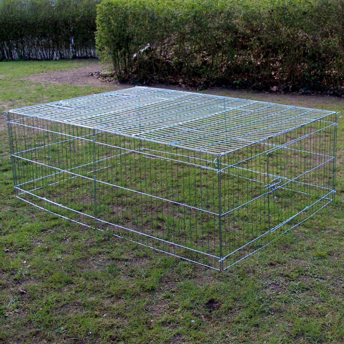 Kippenren - Konijnenren voor Buiten - Dierenverblijf -177x116x59 thumbnail 2