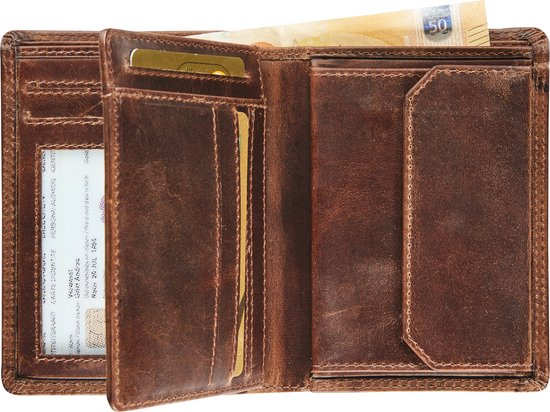 Maverick The Original - Portefeuille RFID avec porte-cartes - cuir | bol.com