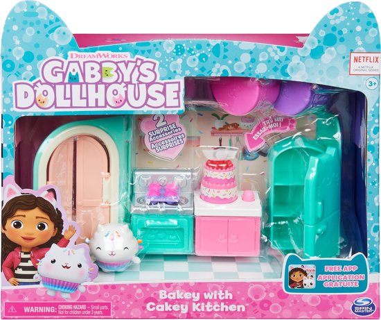 Kit de la maison de poupée de Gabby: figurines et accessoires de cuisine -  Cdiscount Jeux - Jouets