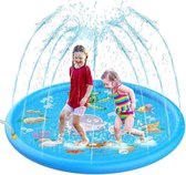 Waterspeelmat met Fontein - Aquaplay - Waterspeelgoed - Watermat - Aquaplay - Kinder Zwembad - 170CM Extra Groot