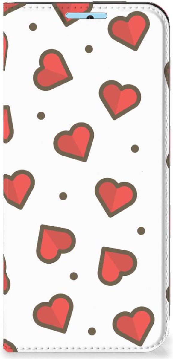 Xiaomi Redmi Note 11/11S Hoesje met Magneet Hearts