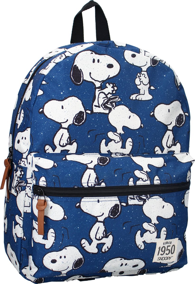 Snoopy Come On Rugzak - Blauw