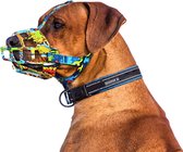 Sharon B Muilkorf hond - Multi color - XL - Comfortabel - Snuitomtrek 34 tot 37 cm