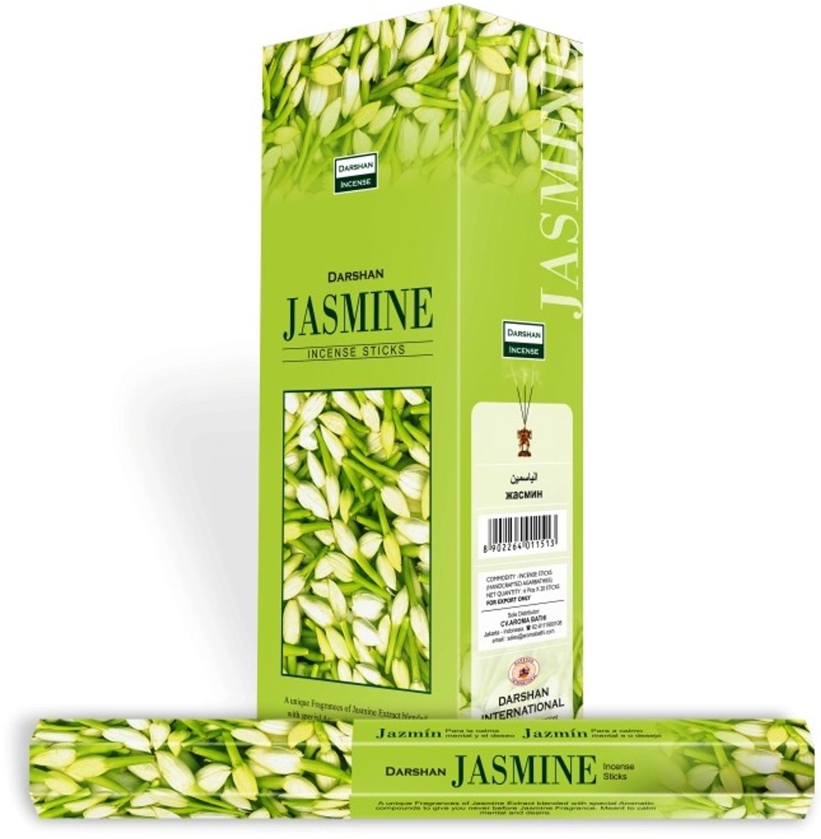 Darshan Wierook Jasmine (6 pakjes)