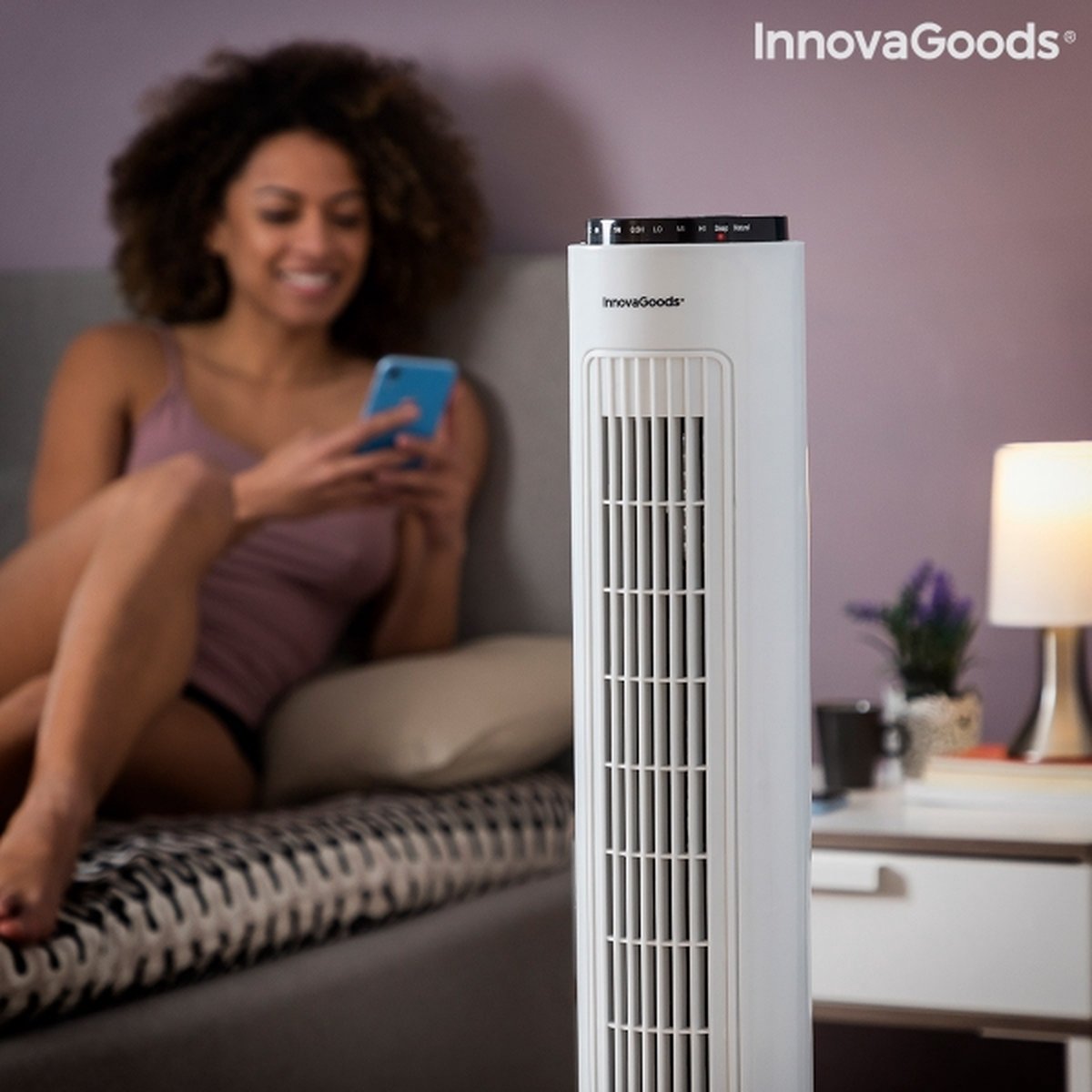 Towarie - Torenventilator met Afstandsbediening - InnovaGoods