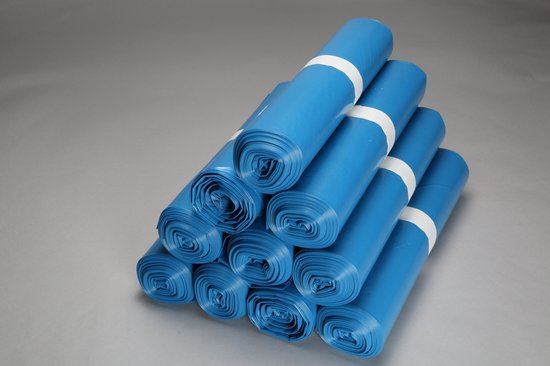 Afvalzak - Vuilniszak - 120liter - 25st. P rol - blauw - Groot en Extra Sterk LDPE - TYP60