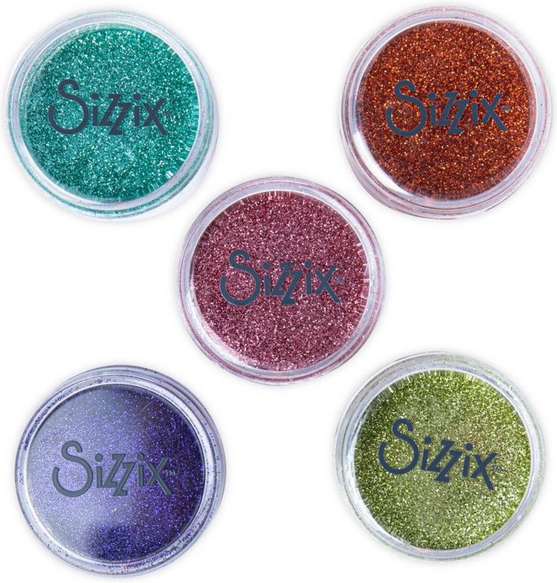 Sizzix Glitter - Fijn - Biologisch afbreekbaar - 20g - Muted
