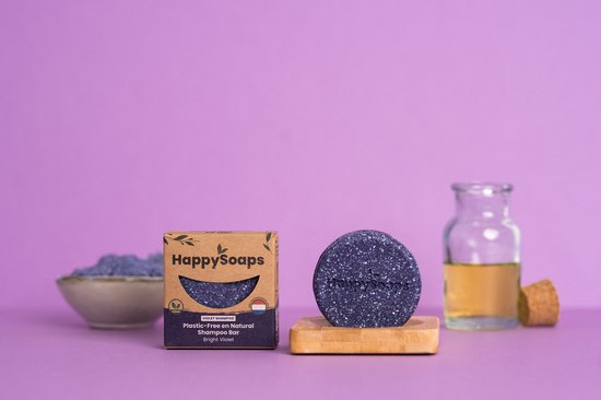 Happysoaps Shampoo Bar Violet 70GR