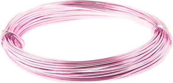 Fil Aluminium (1mm) Violet Doux (10 Mètres)